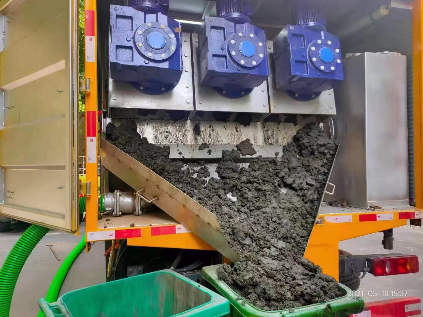 泰安化粪池清掏城市维护站-泥浆净化干湿分离处理